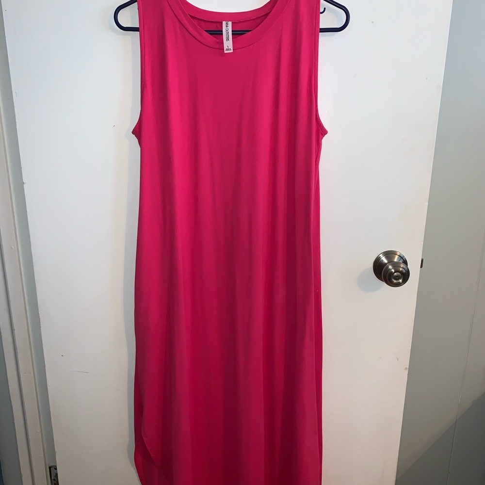 Fuchsia dress